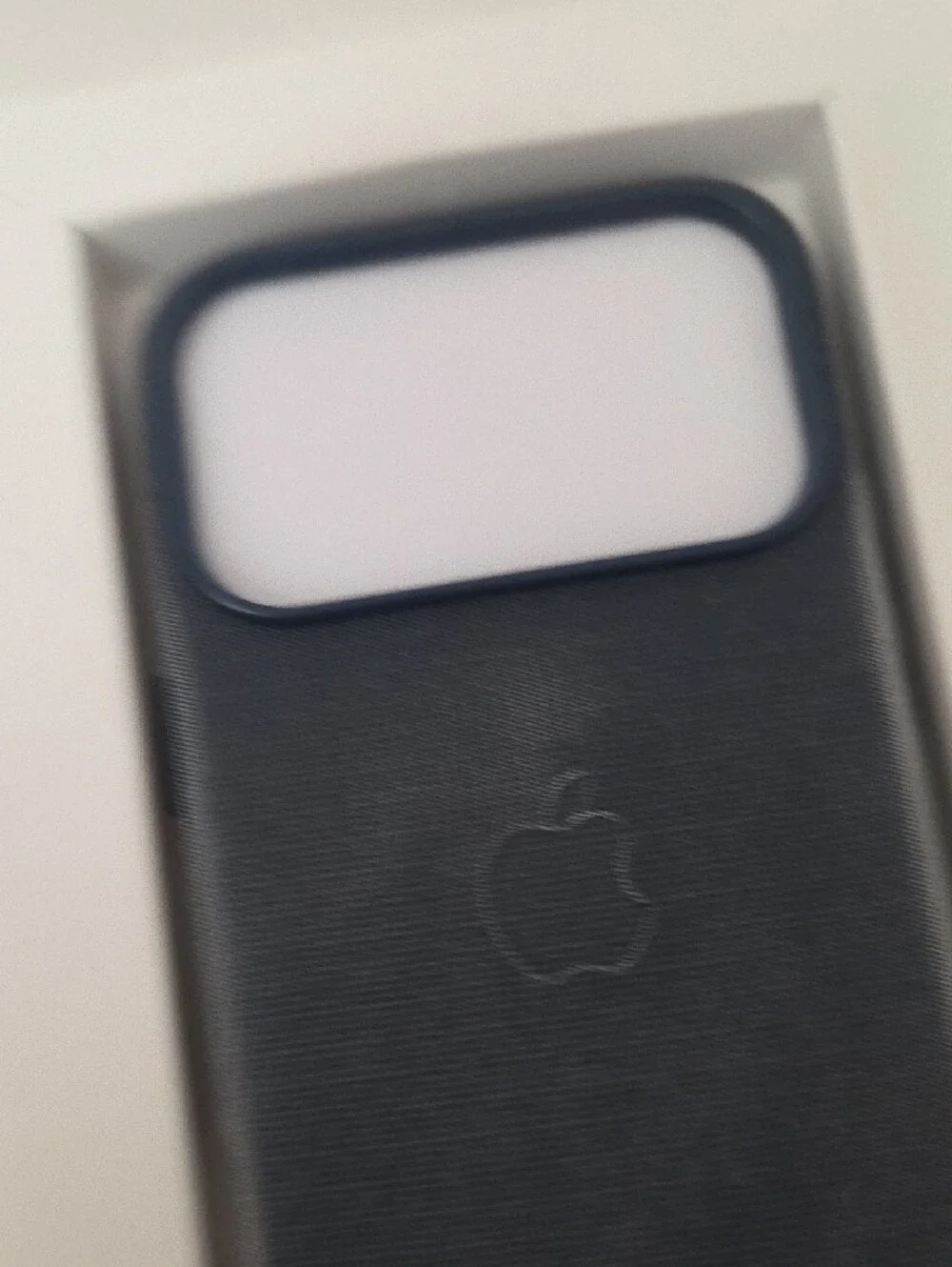 Apple TechWoven Case for iPhone 17 Pro Max - Navy Blue Weathered